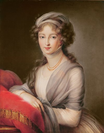 大公爵夫人エリザベスアレクセイエフナ 作： Elisabeth Louise Vigee Lebrun